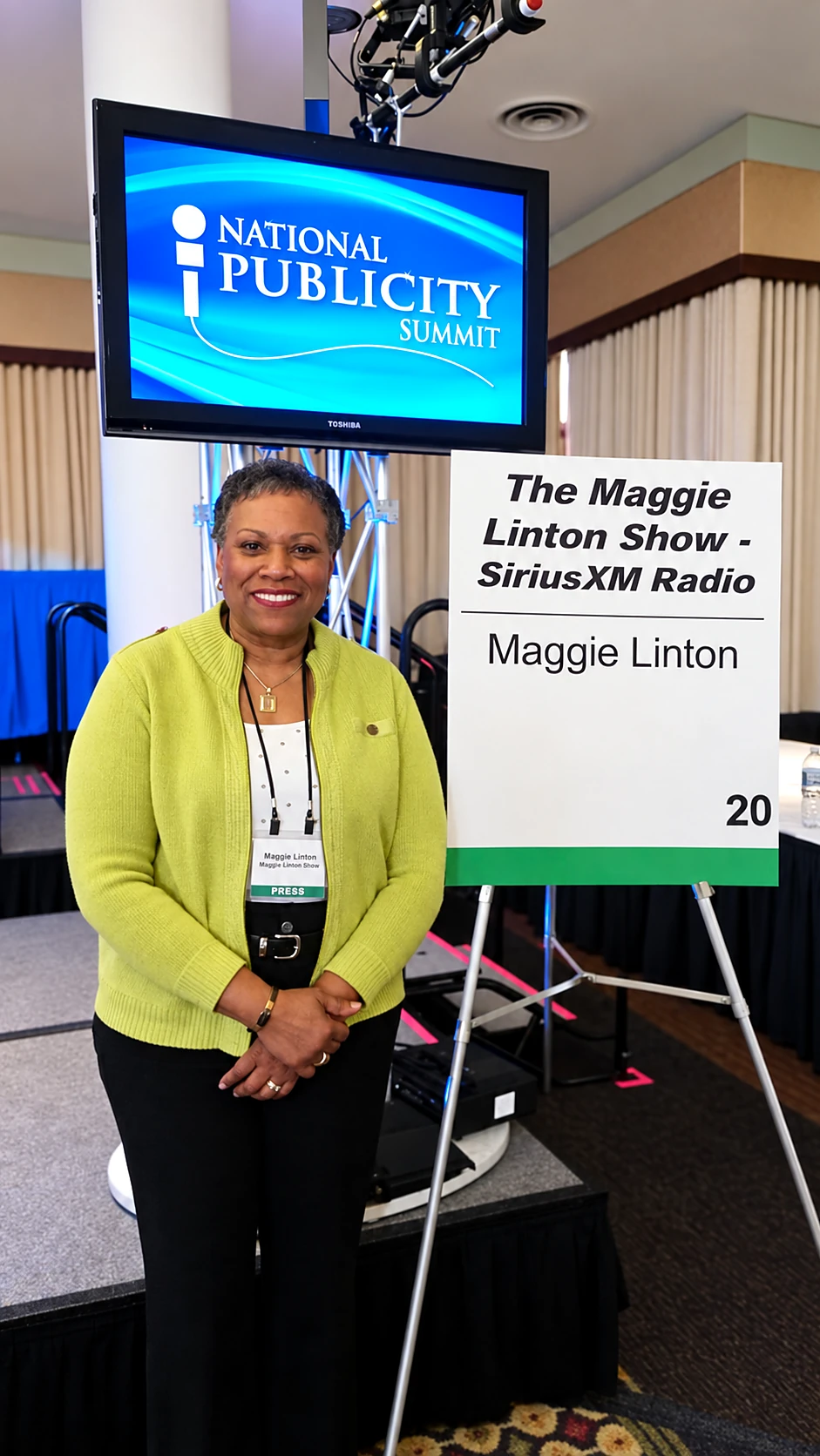 Maggie Linton at the National Publicity Summit